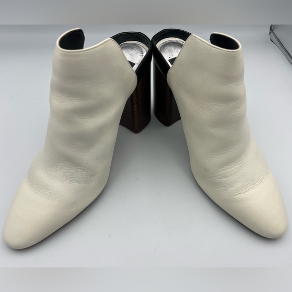 DOLCE VITA Leather Slip On Mule Women’s Size 7.5 Off White - Picture 2 of 14